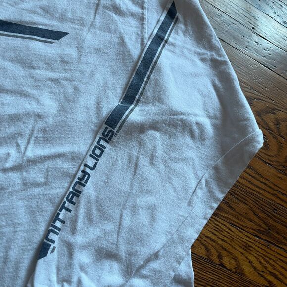 Vintage Y2K Nike Penn State Nittany Lion Center Swoosh Long Sleeve T-Shirt Men L - Picture 4 of 10